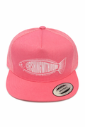 Fishing With JRome Trucker Snapback Hat - Pink