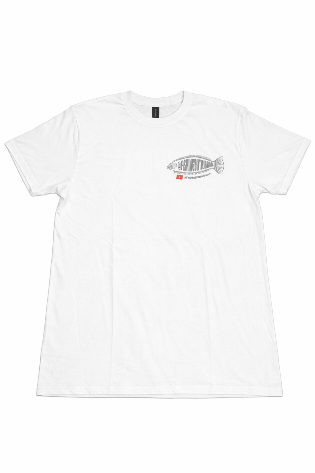 Fishing With JRome Logo Short-Sleeve T-Shirt (White)