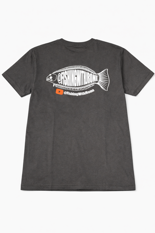 Fishing With JRome Logo Short-Sleeve T-Shirt (Black)