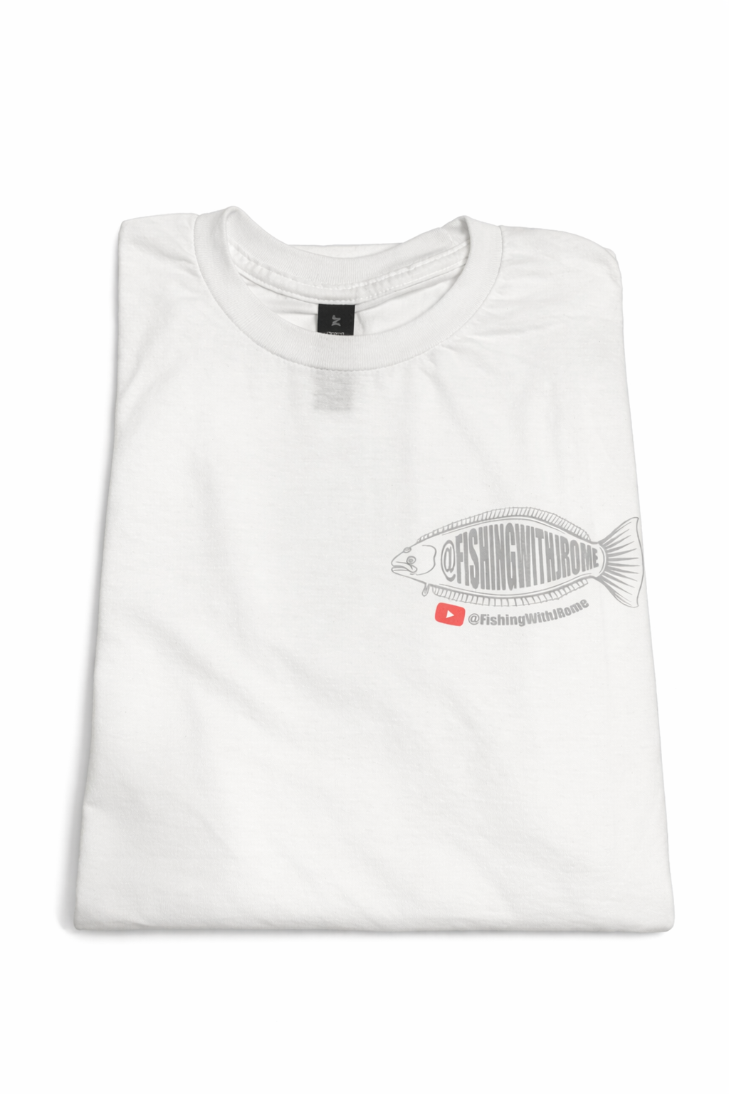 Fishing With JRome Logo Short-Sleeve T-Shirt (White)
