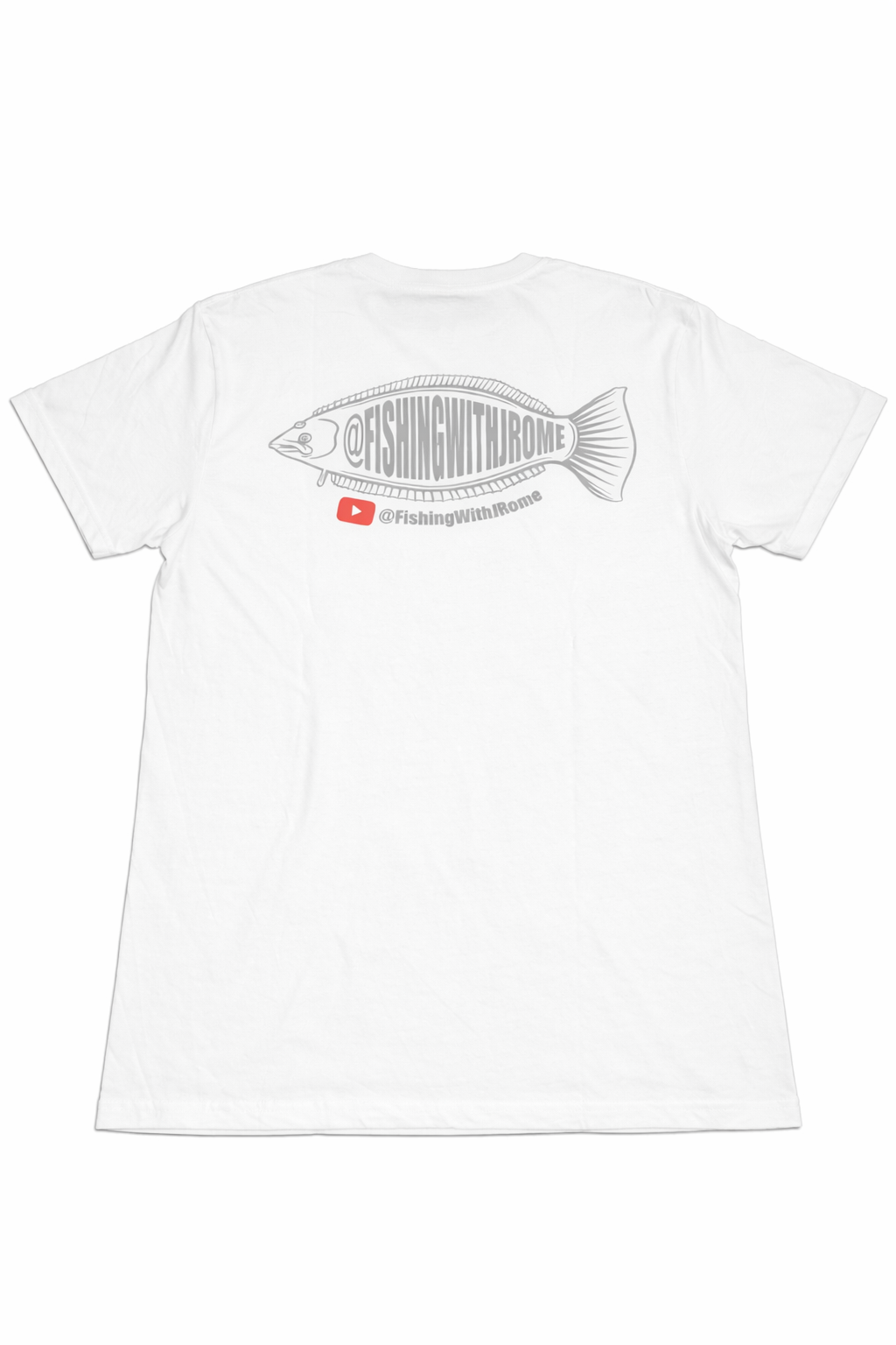 Fishing With JRome Logo Short-Sleeve T-Shirt (White)