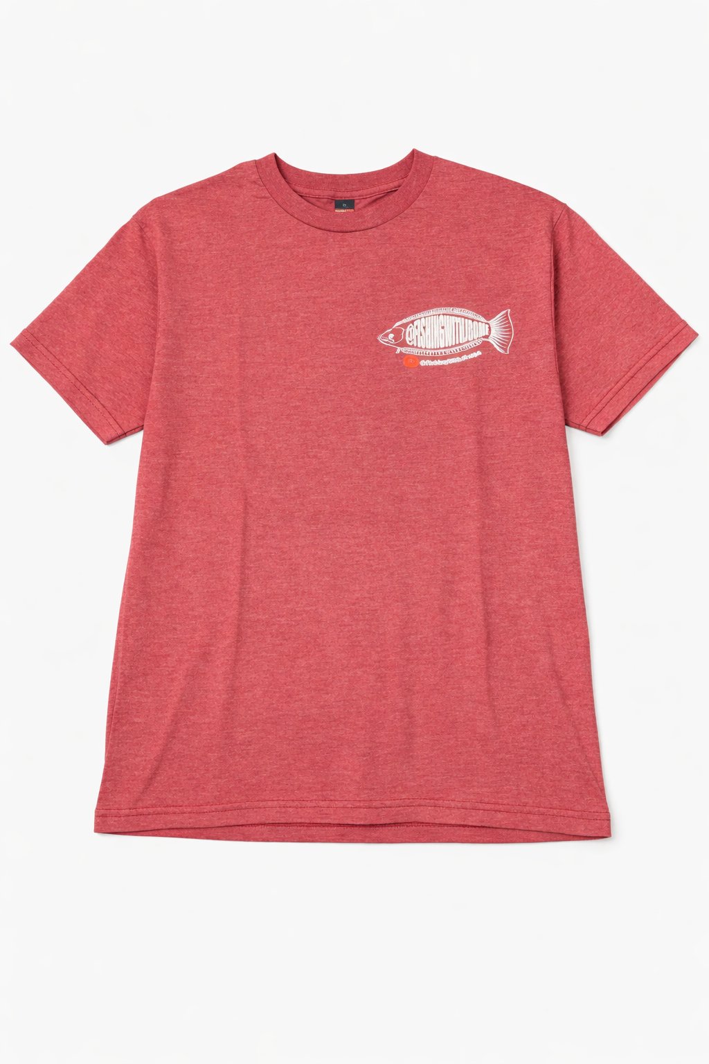 Fishing With JRome Logo Short-Sleeve T-Shirt (Burgundy)
